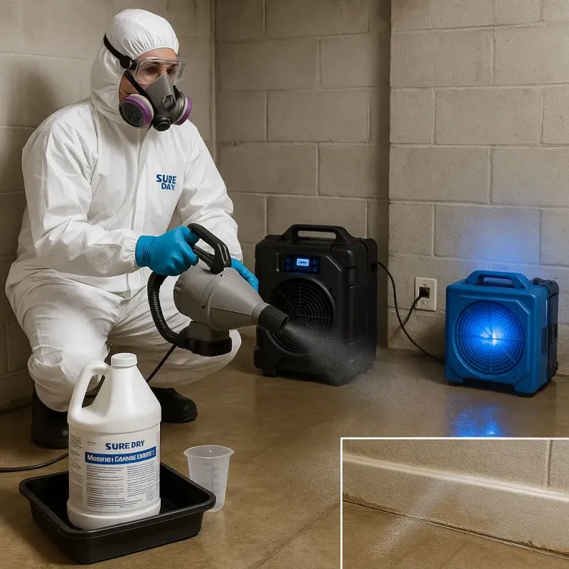 Sanitization and Odor Removal process in Lunenburg, VT